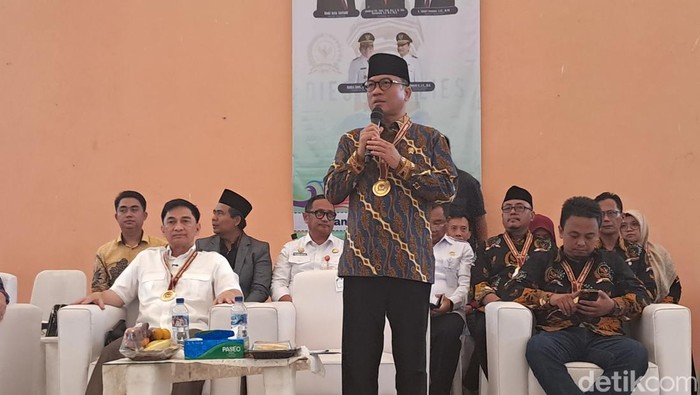 Menteri Desa (Mendes) Yandri Susanto (Arief/detikcom)