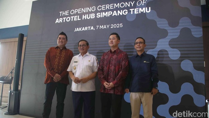 Peresmian Artotel Hub Simpang Temu oleh Gubernur DKI Jakarta Pramono Anung