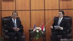 Pertemuan Presiden Senat Kamboja dengan Ketua DPD RI