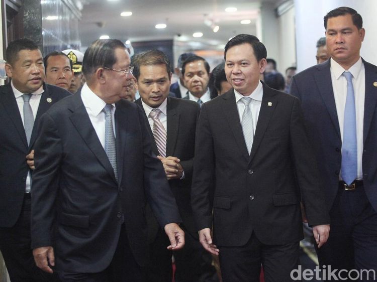 Pertemuan Presiden Senat Kamboja dengan Ketua DPD RI