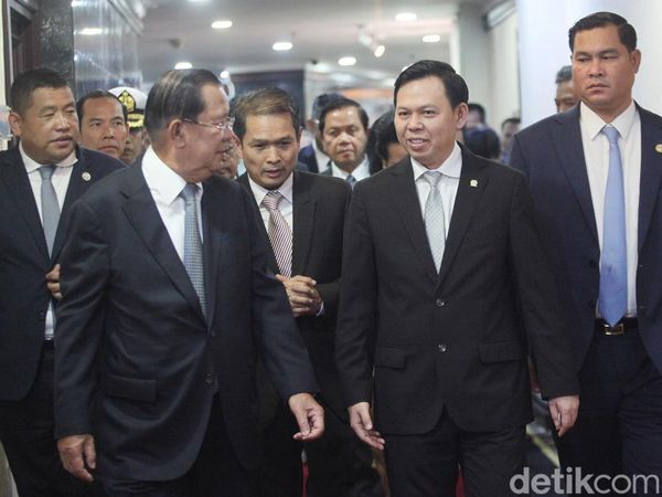Pertemuan Presiden Senat Kamboja dengan Ketua DPD RI