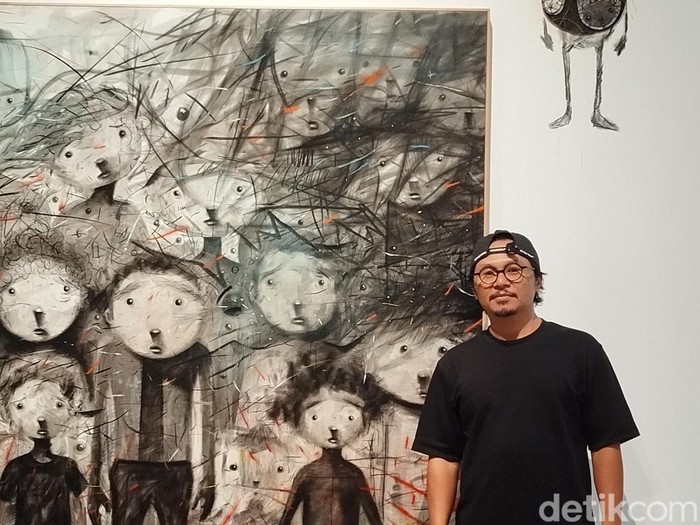 Perupa Iwan Effendi di ara Contemporary Perupa Iwan Effendi di ara Contemporary