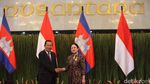 Puan Maharani Terima Presiden Senat Kamboja Hun Sen
