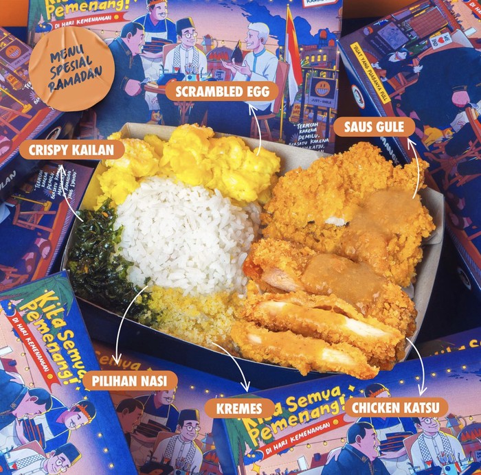 Puas! Makan 5 Chicken Katsu yang Dagingnya Tebal dan Renyah