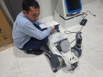 Keren! ITS Kembangkan Robot Anjing Patroli dengan AI dan Sensor Canggih