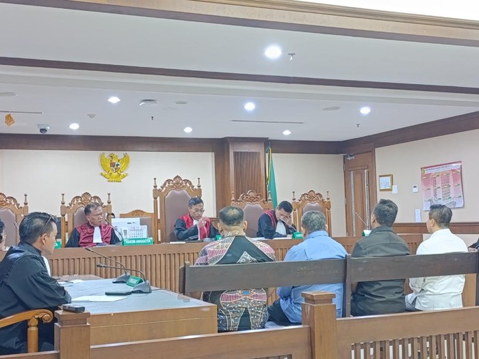 Sidang vonis empat terdakwa kasus korupsi Askrindo (Mulia/detikcom)