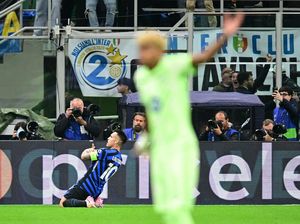 Inter Milan Memimpin 2-0 atas Barcelona di Babak I