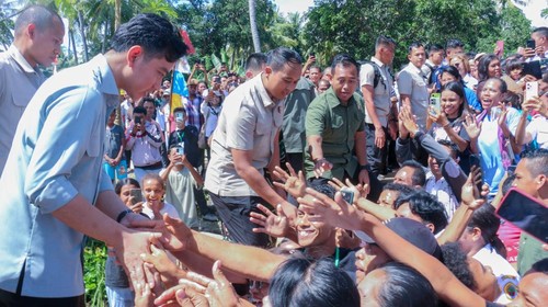 Wapres Gibran Rakabuming Raka saat berkunjung di Kupang, NTT, Rabu (7/6/2025).