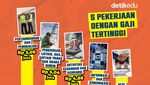 5 Pekerjaan dengan Rata-rata Gaji Tertinggi-Terendah di Indonesia per Februari 2025