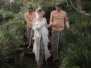 Asri Welas Rancang Batik Spesial untuk Pernikahan Luna Maya dan Maxime