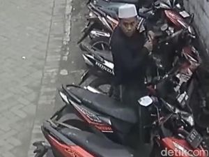 Lihainya Maling di Surabaya, Salat Jumat Dulu Baru Curi Motor Kemudian