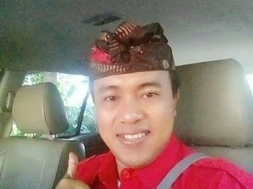 Anggota DPRD Gianyar, Nyoman Kandel.