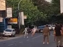 Aksi Brutal Manusia Silver di Makassar, Serang Satpol PP Pakai Busur Panah
