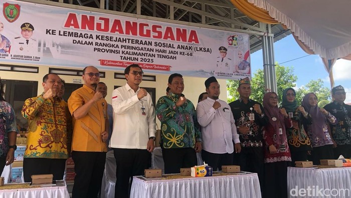 Anjangsana Wakil Gubernur Kalimantan Tengah Edy Pratowo ke LKSA Darul Tazkiyah