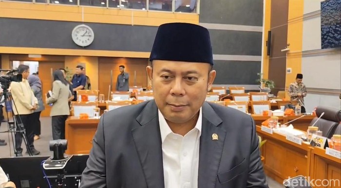 Cucun Ahmad Syamsurijal, Wakil Ketua DPR RI saat ditemui detikHikmah dalam Rapat Koordinasi Kunjungan Haji Pengawas Tim Haji DPR RI, Kamis (08/05/2025).