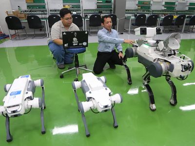 ITS Kembangkan Robot Anjing Bisa Jalan Sendiri dan Deteksi Bahaya