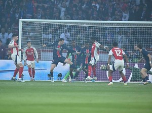 Babak I: PSG Ungguli Arsenal 1-0