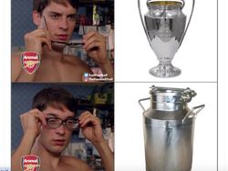 Meme Mengenaskan Arsenal Kembali Tanpa Trofi