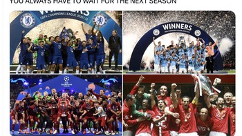 Arsenal masih harus menunggu untuk juara setelah sekian lama, mungkin musim berikutnya. Foto: X.com