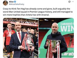 Meme Mengenaskan Arsenal Kembali Tanpa Trofi