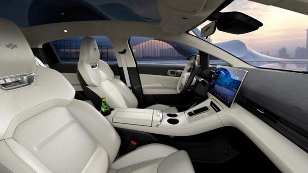 Mobil listrik JY Air.