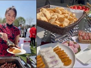 Pasangan Ini Sajikan Nasi Lemak dan Teh Tarik di Pesta Pernikahan