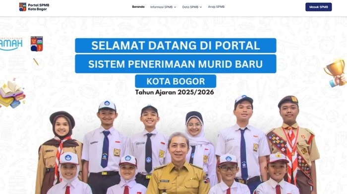 Pendaftaran SPMB Kota Bogor jenjang SMP dibuka.