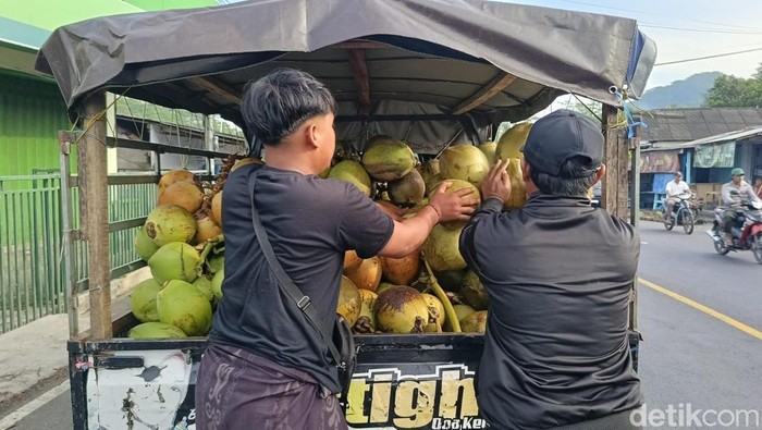 Potret Pasar Kelapa di Lumajang