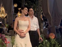 Luna Maya Anggun Memukau di Resepsi Pernikahan, Pakai 2 Busana Serba Putih