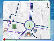 Rekayasa Lalin Baru, Jalan Kahuripan-Tumapel Malang Jadi Satu Arah