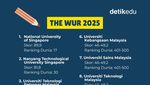 Infografis: 10 Kampus Terbaik di ASEAN Versi QS AUR dan THE AUR 2025