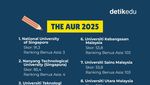 Infografis: 10 Kampus Terbaik di ASEAN Versi QS AUR dan THE AUR 2025