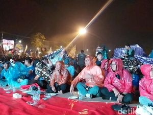 Atmosfer Emosional Nobar Persib di Majalengka