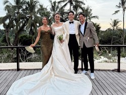 10 Foto Gaya Stylish Artis yang Kondangan ke Pernikahan Luna Maya