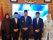 Gubsu Bobby Lantik Kabiro Umum dan PBJ Setda Sumut