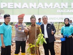 Dukung Green Policing Polda Riau, Pemprov Akan Buat Bank Pohon