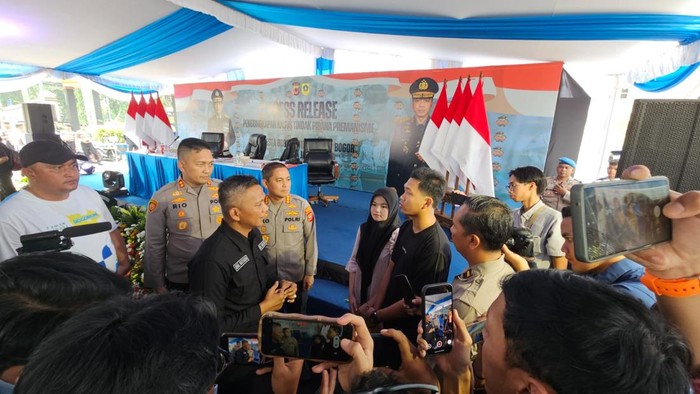 Korban premanisme berkedok mata elang (matel) mengapresiasi jajaran kepolisian atas penanganan kasus. (Dok. ist)