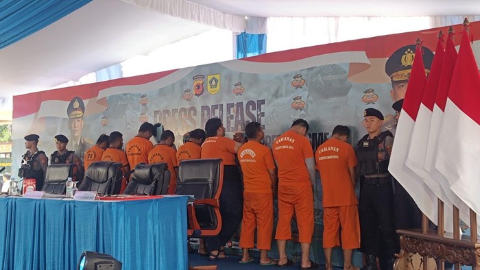 Operasi premanisme di Bogor Raya, Polres Bogor dan Polresta Bogor tetapkan 9 tersangka.