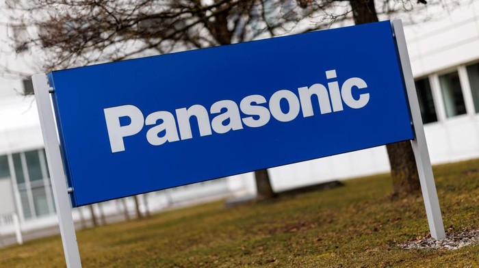 10 January 2025, Bavaria, Ottobrunn: The Panasonic lettering and logo can be seen at a Panasonic Industry Europe GmbH office in Ottobrunn in the district of Munich (Bavaria) on January 10, 2025. The Panasonic Corporation is a listed electronics group from Japan. Photo: Matthias Balk/dpa (Photo by Matthias Balk/picture alliance via Getty Images)