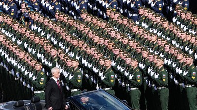 Potret Parade Militer Peringati 80 Tahun Kemenangan Rusia