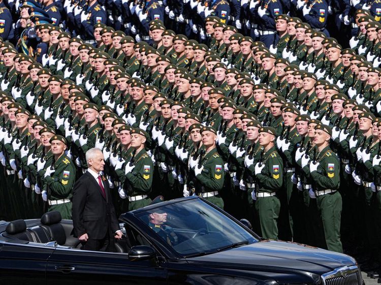 Potret Parade Militer Peringati 80 Tahun Kemenangan Rusia