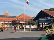 Upacara HUT Ke-732 Kabupaten Mojokerto Dibuka Drama Tari Suryo Ndadari