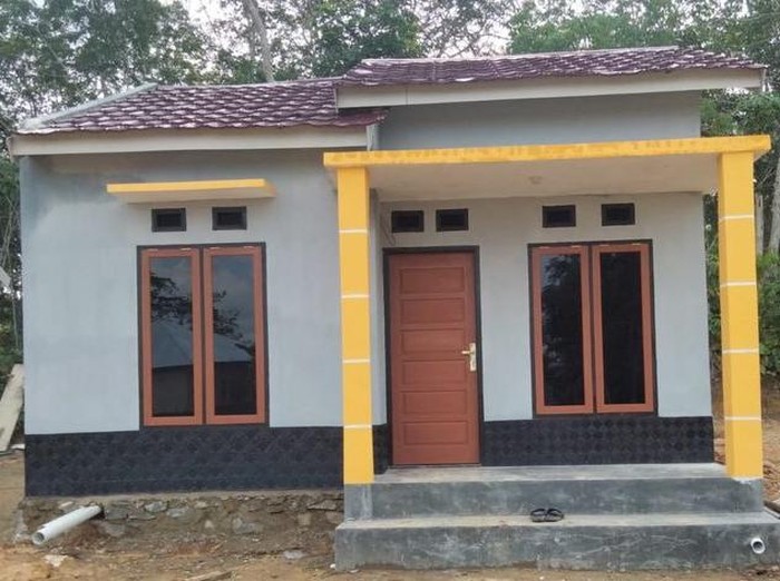 Penampakan rumah di Jeje Residence.
