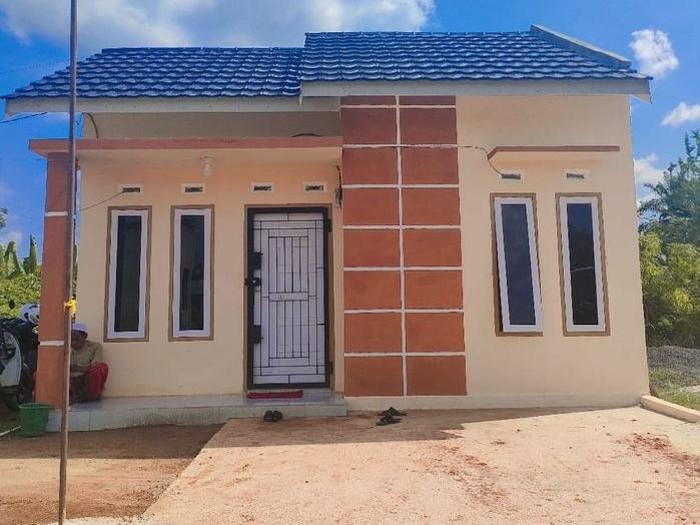 Penampakan rumah di SKB Residence