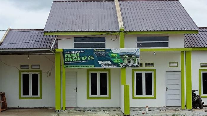 Penampakan rumah di Taman Cendana.