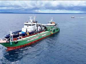 KKP Tangkap Kapal Filipina Maling Ikan di Laut Sulawesi, 21 Rumpon Diangkat