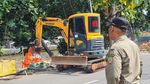 Potret Pembongkaran PKL Rawa Tembaga di Kota Bekasi