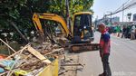 Potret Pembongkaran PKL Rawa Tembaga di Kota Bekasi