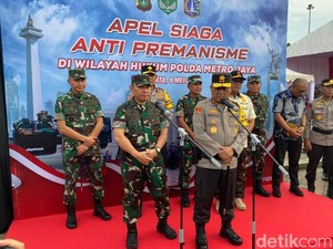 Hampir Seribu Personel Gabungan Dikerahkan Sikat Preman Meresahkan di Jakarta