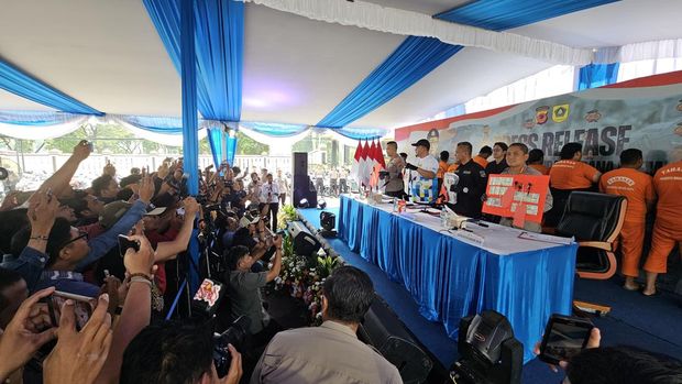 Polres Bogor berkolaborasi dengan Polresta Bogor Kota memberantas premanisme berkedok mata elang.
